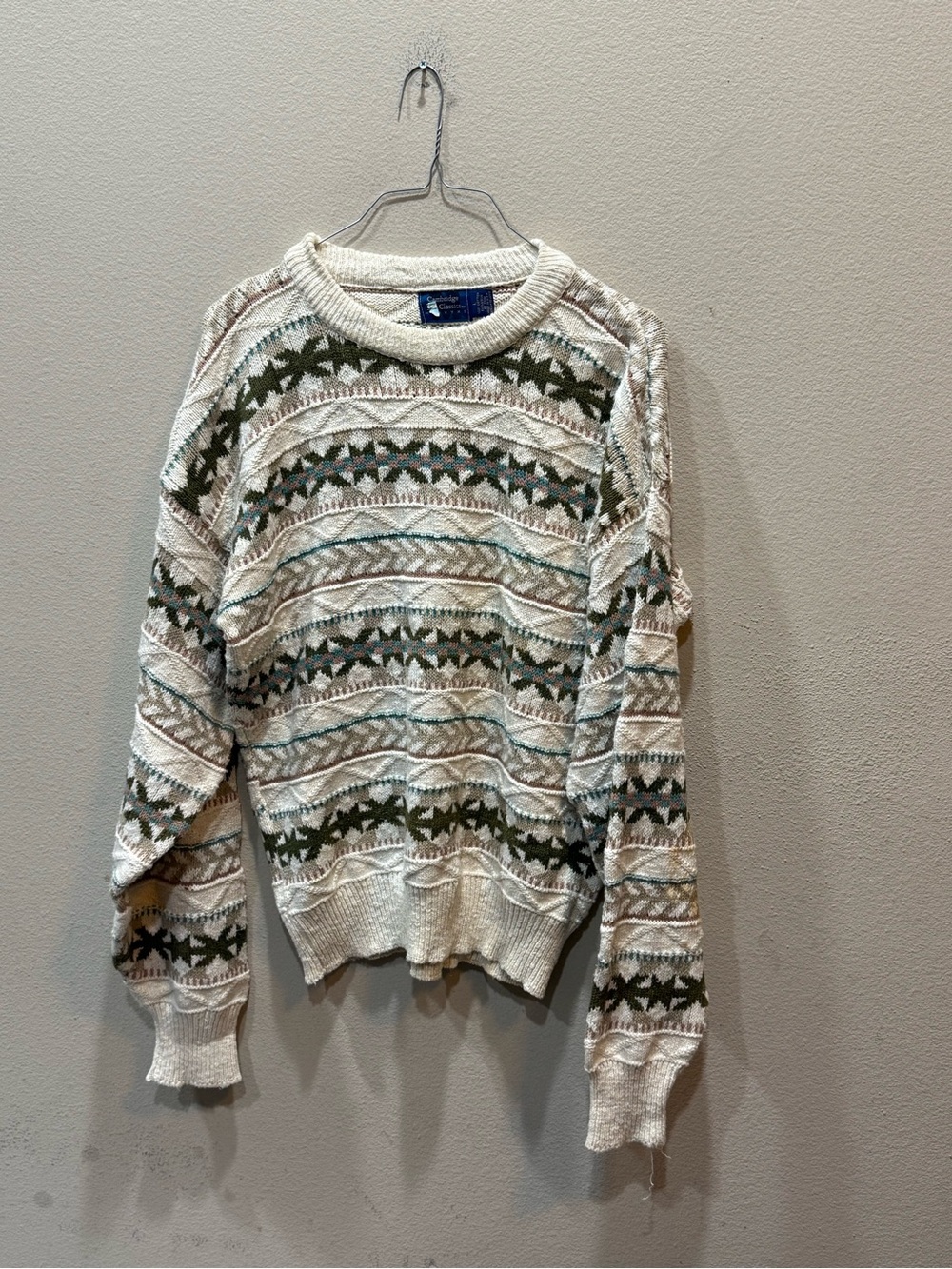 Vintage Cambridge Classic men's sweater
